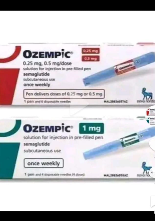 Ozempic 0.25mg, 0.5mg, 1mg, 3mg